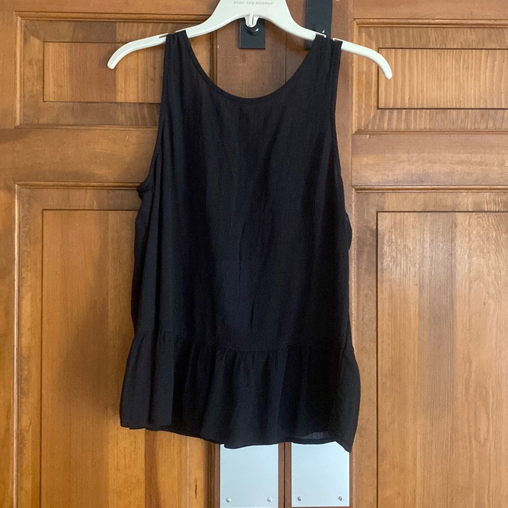Open back tank
